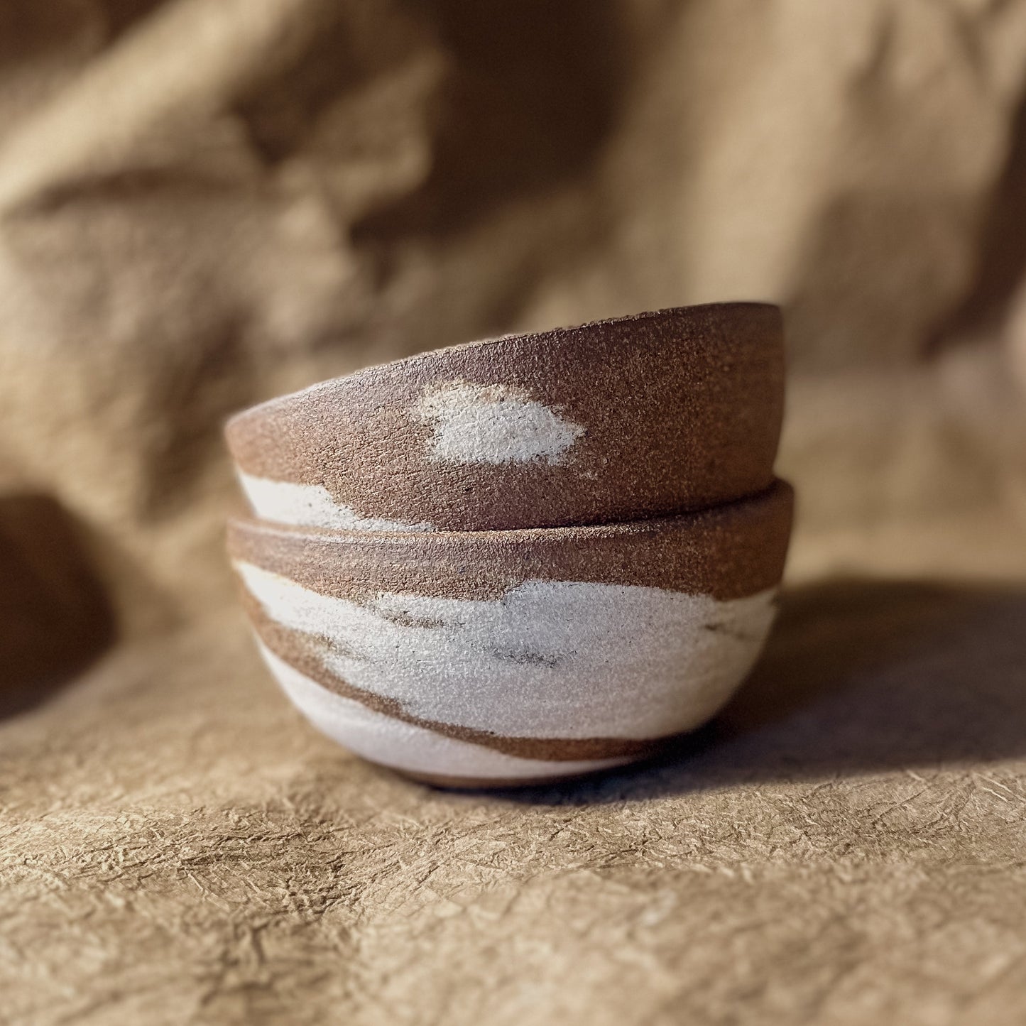 5.5" Marbled Ceramic Cereal Bowl