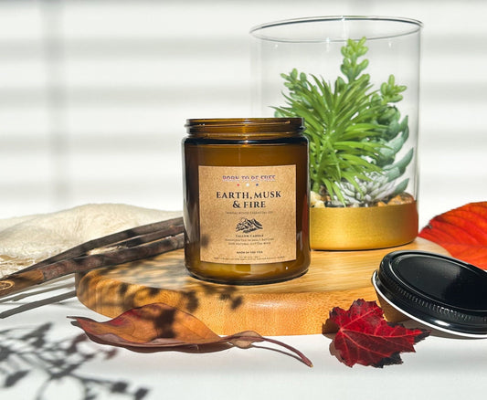 Earth, Musk & Fire Tallow Candle