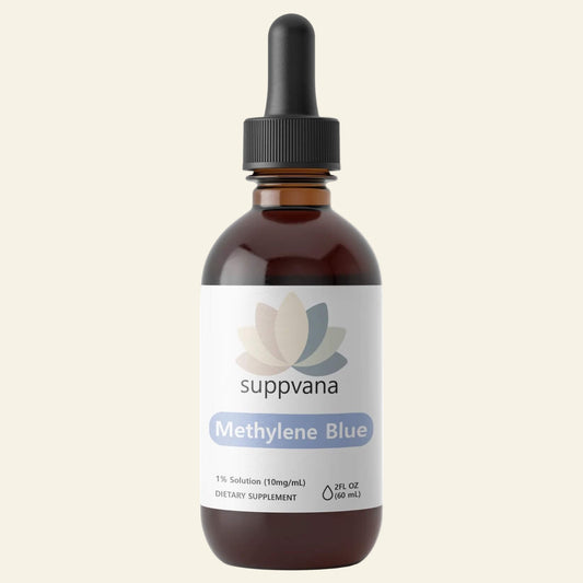 Suppvana Methylene Blue Liquid 1% (600mg, 2oz)