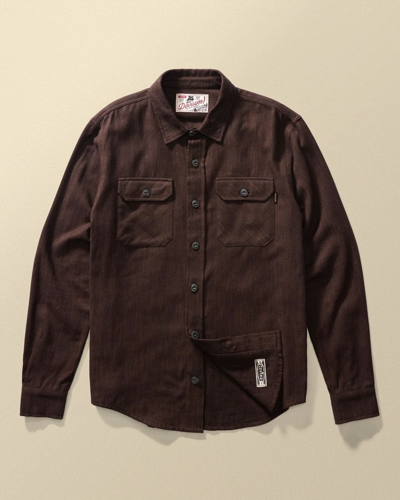 Alder Long Sleeve Flannel Shirt