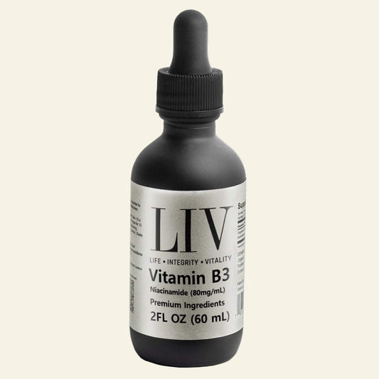 Vitamin B3 Niacin Liquid (Niacinamide 80mg, 60 servings)