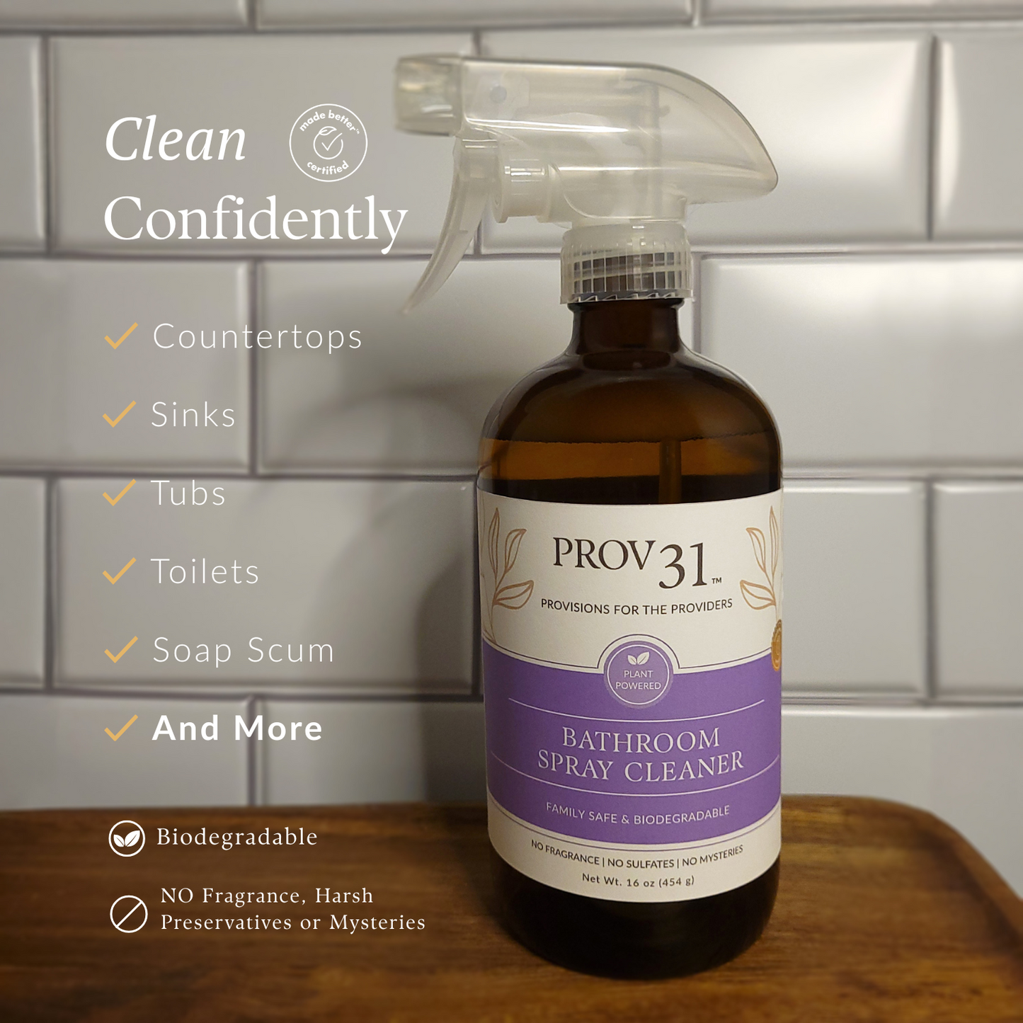 Bathroom Spray Cleaner