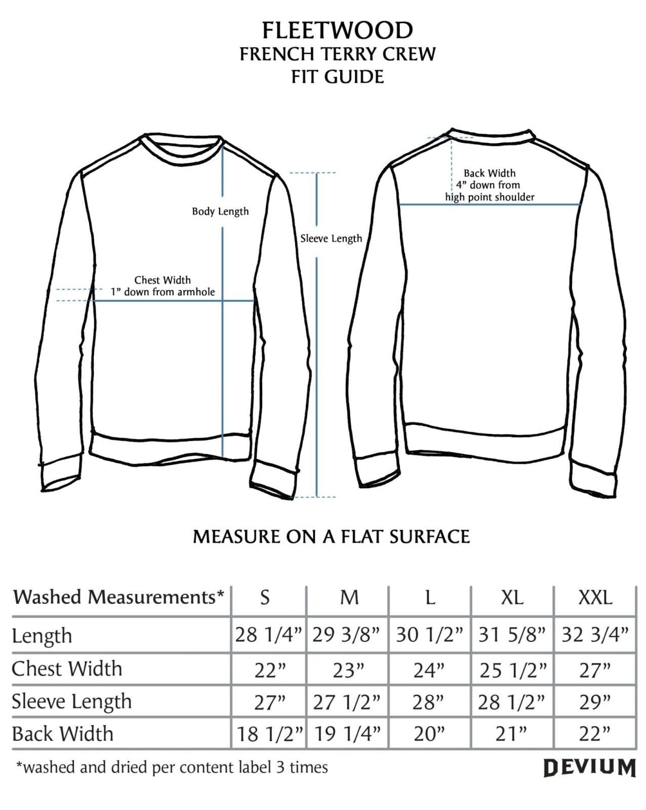 Fleetwood French Terry Crewneck Sweatshirt