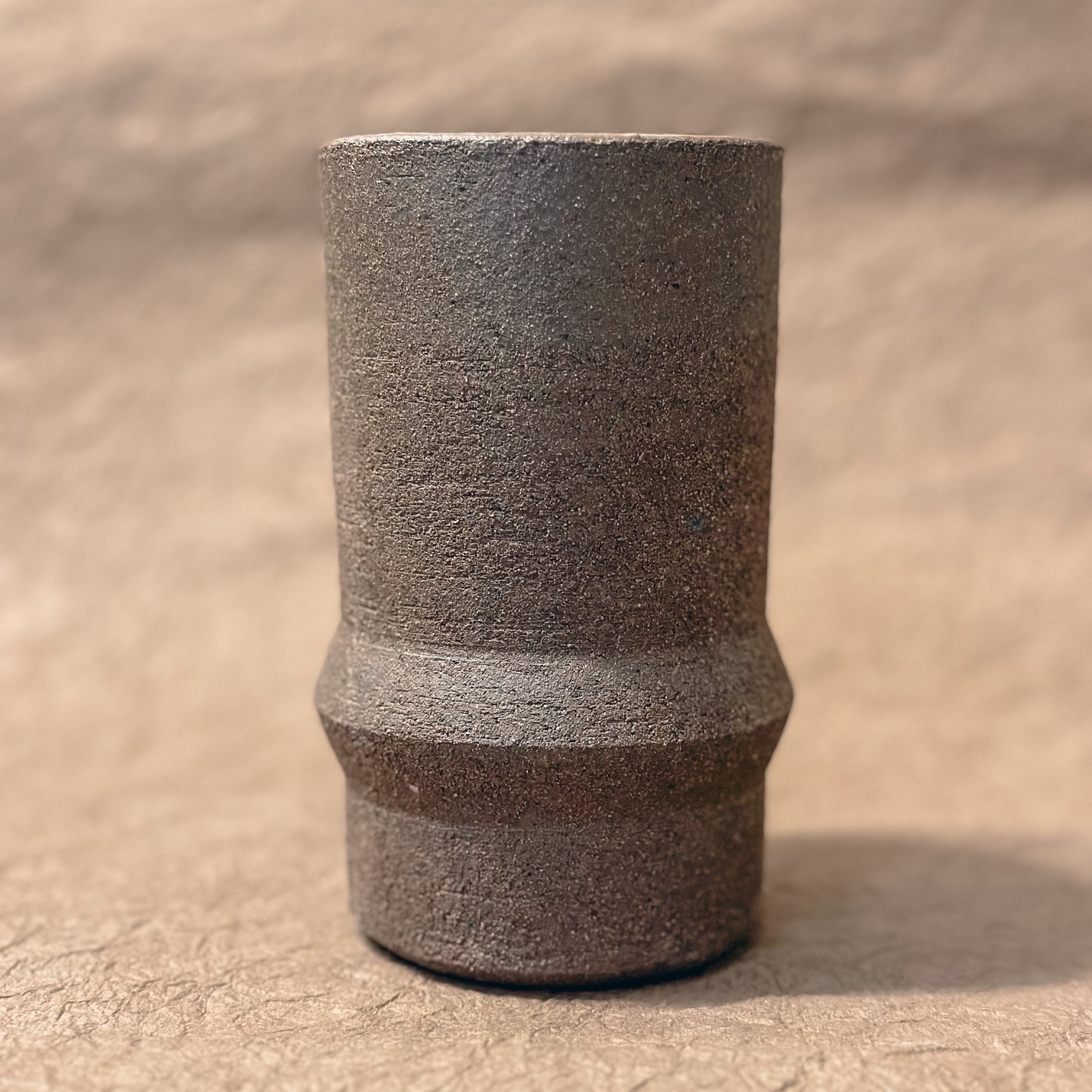 Saturn Ceramic Tumblers in Dark Brown