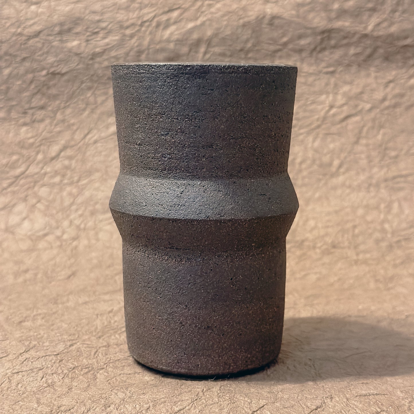 Saturn Ceramic Tumblers in Dark Brown