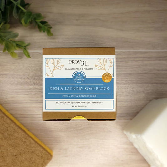 Dish & Laundry Soap Block