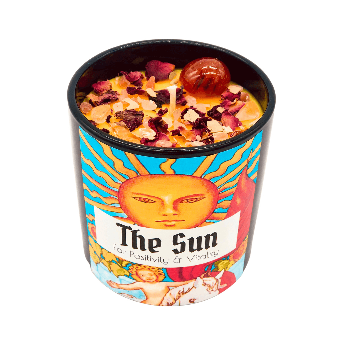 The Sun Tarot Candle