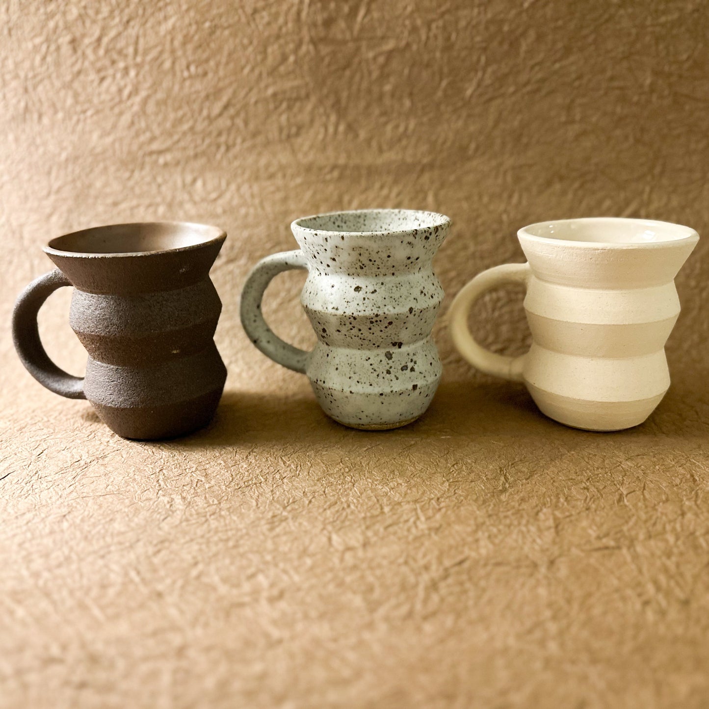 Handmade Angled Ceramic Mug