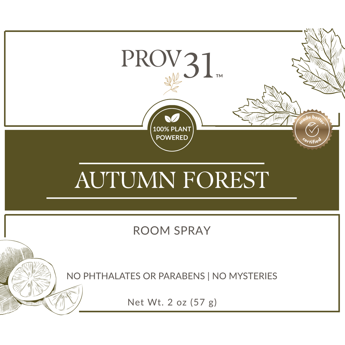 Room Spray: Autumn Forest