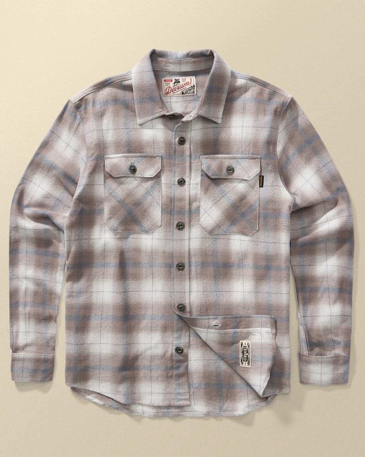 Boca Long Sleeve Flannel Shirt