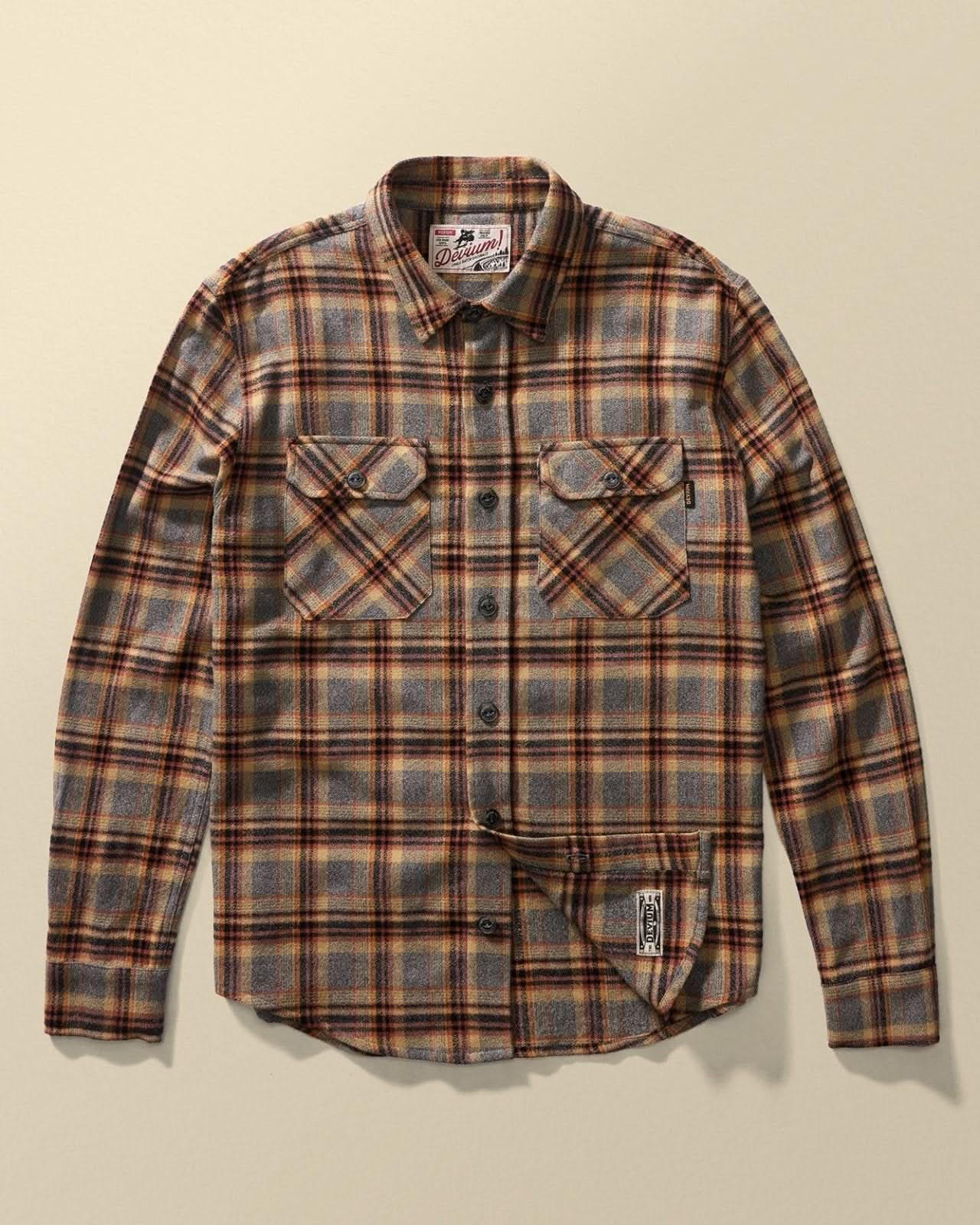 Boca Long Sleeve Flannel Shirt