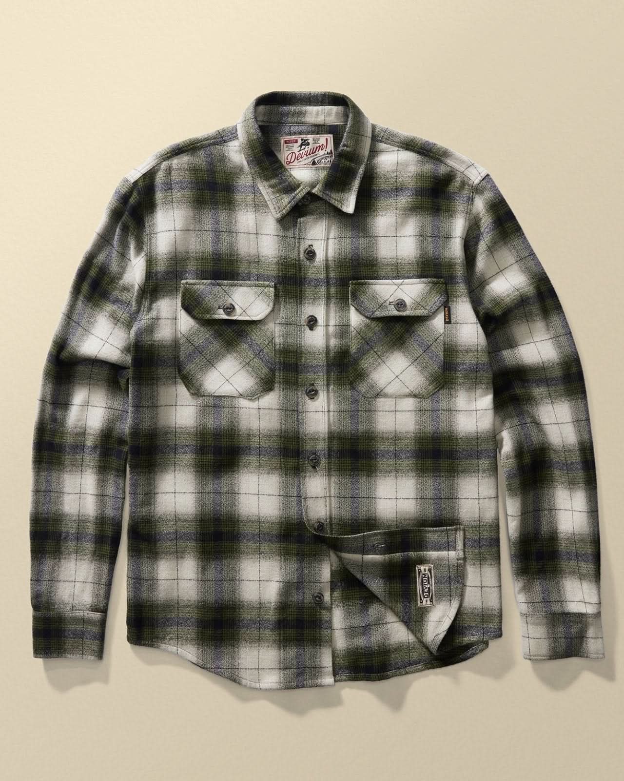 Boca Long Sleeve Flannel Shirt