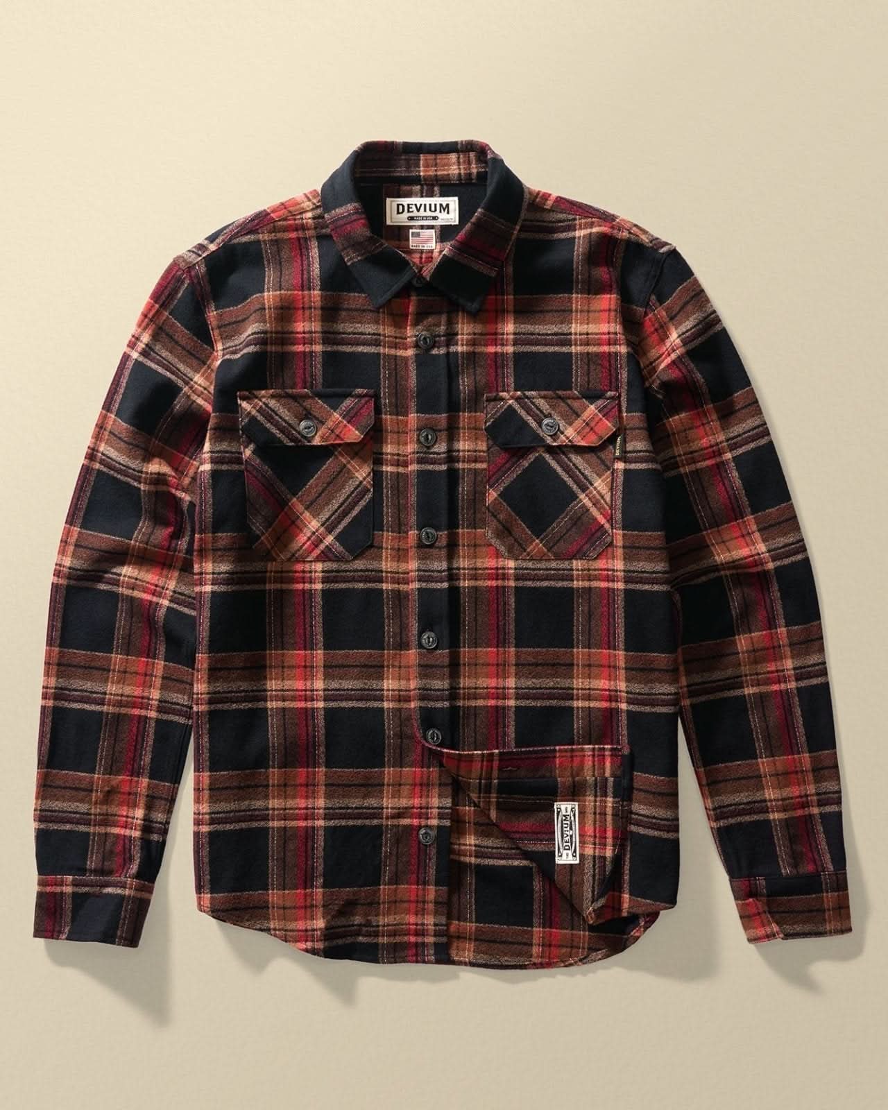 Boca Long Sleeve Flannel Shirt