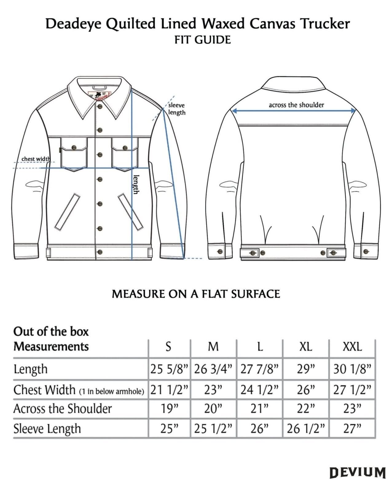 Deadeye Waxed Canvas Trucker Jacket