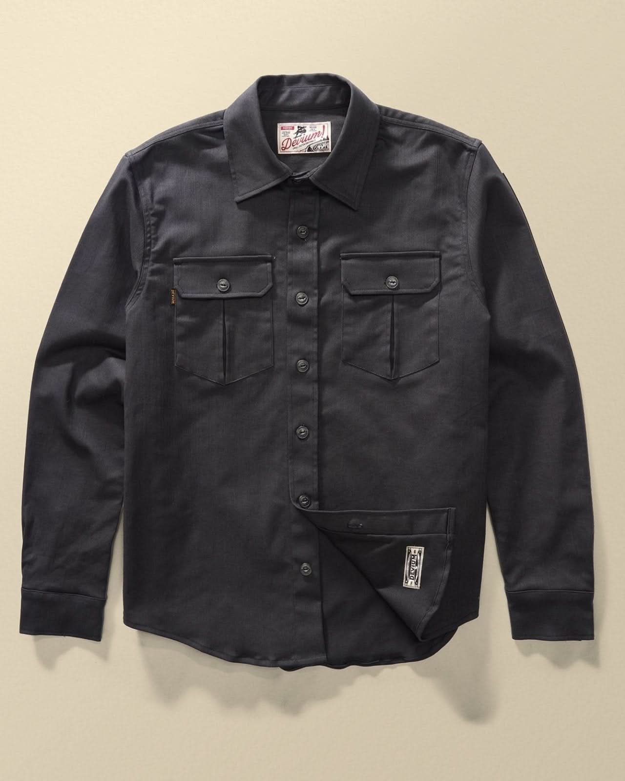 Draftsman Twill Slub Overshirt
