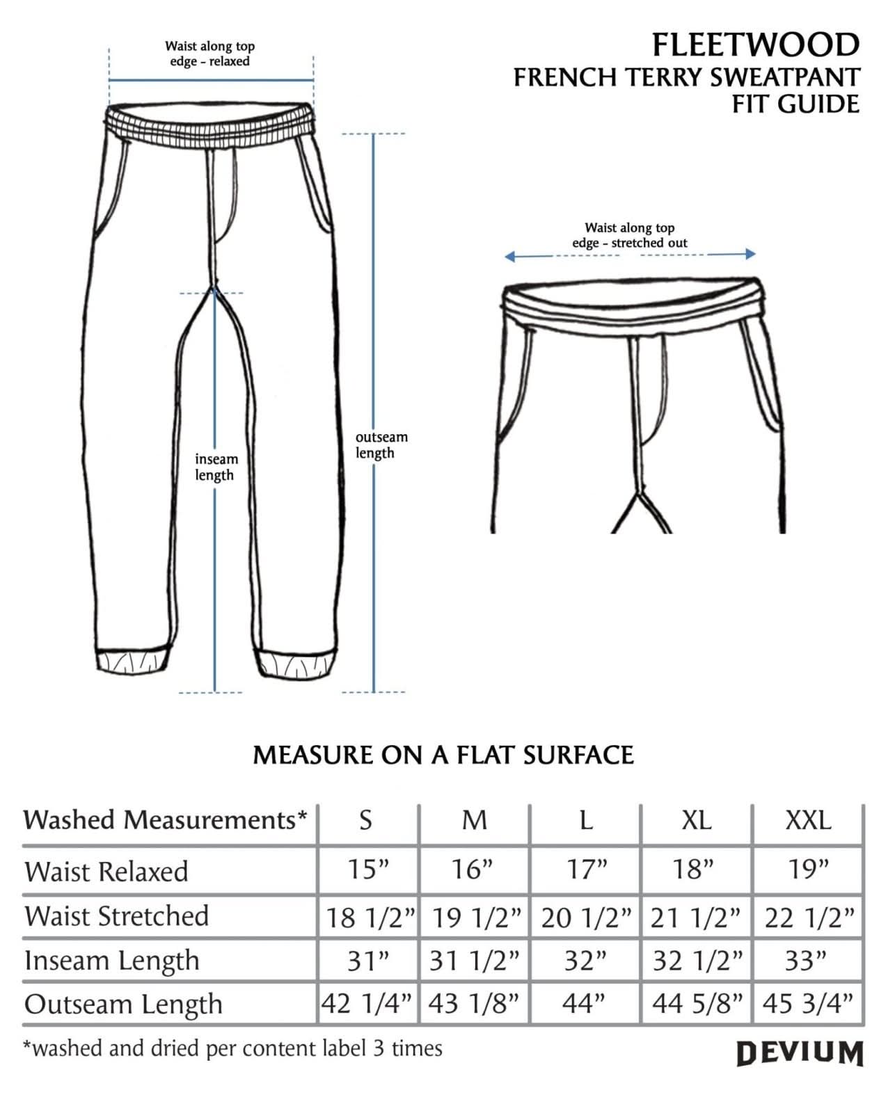 Fleetwood French Terry Sweatpant