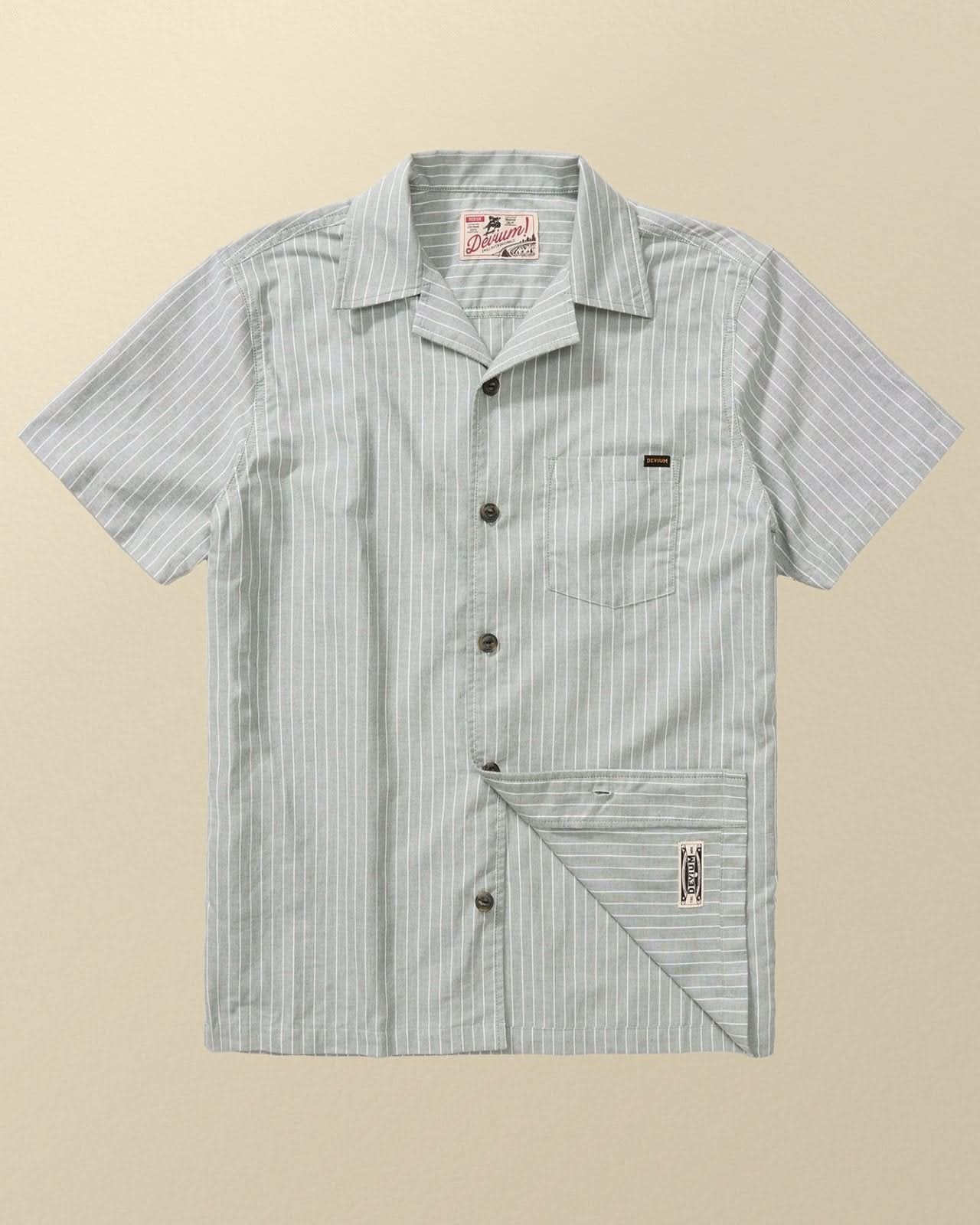 Lombard Striped Short Sleeve Shirt