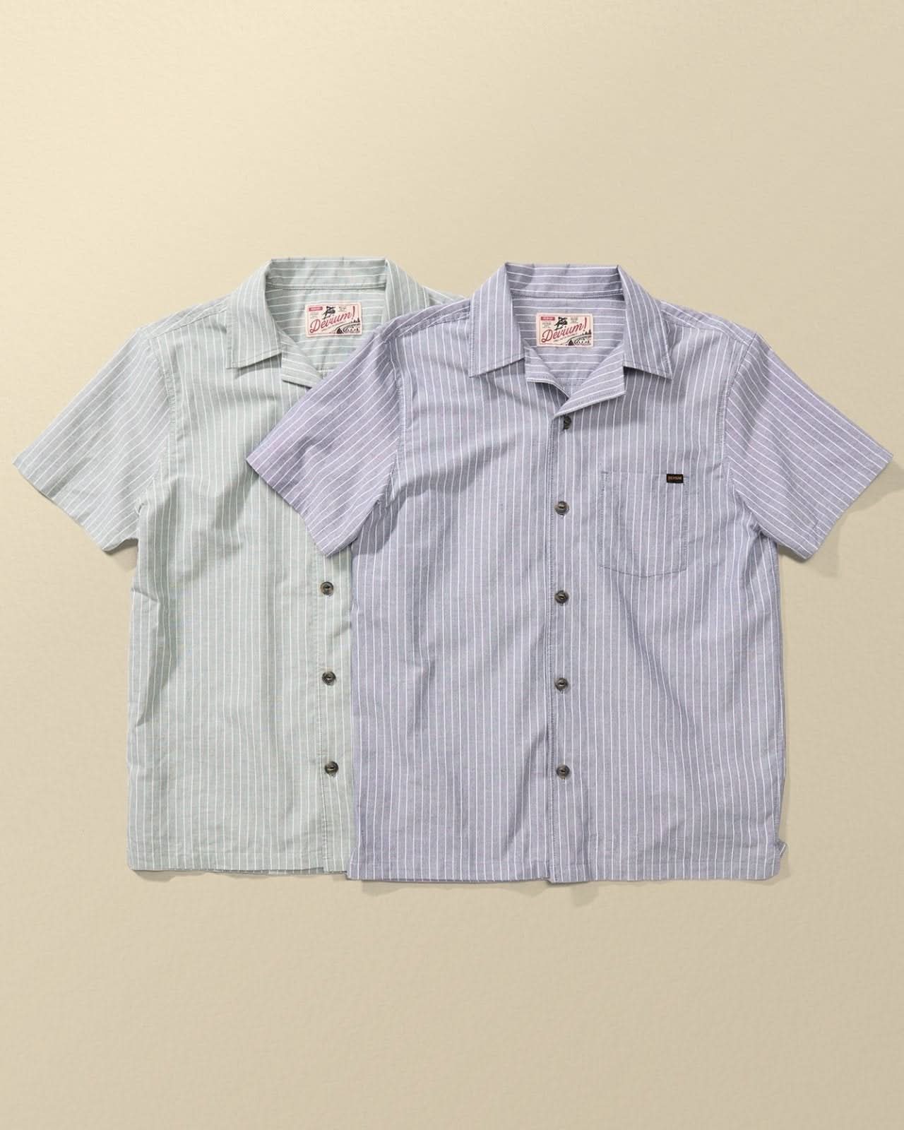 Lombard Striped Short Sleeve Shirt