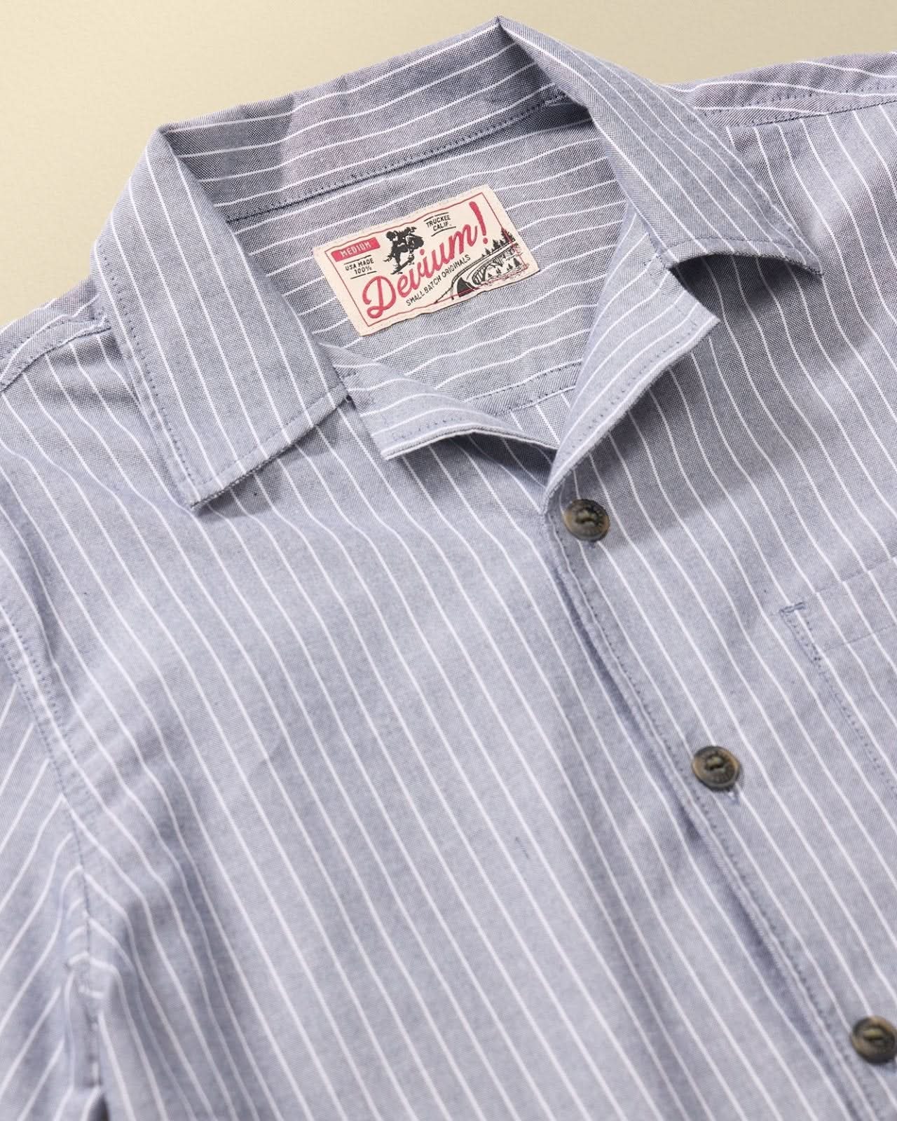 Lombard Striped Short Sleeve Shirt