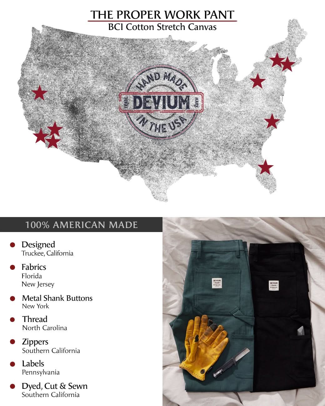 Proper Canvas Work Pant